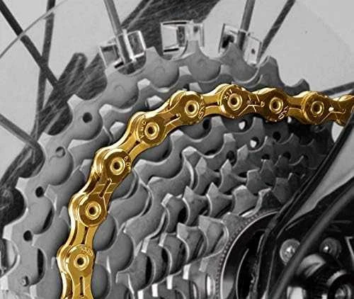 Grandinė KMC X11SL Ti-N Gold 11-speed 118-links