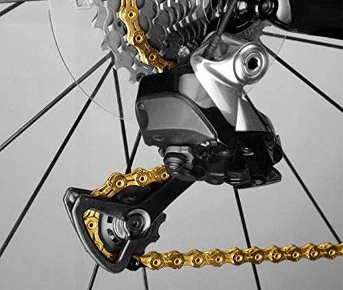 Grandinė KMC X11SL Ti-N Gold 11-speed 118-links