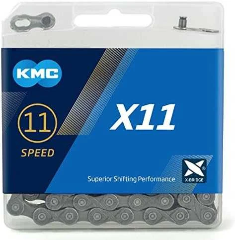 Grandinė KMC X11 Pilkas 11-speed 118-links