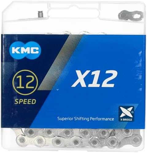Grandinė KMC X12 Sidabrinis 12-speed 126-links