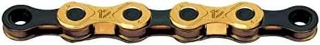 Grandinė KMC X12 Ti-N Gold/Juodas 12-speed 126-links