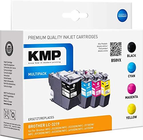 Legrand Tusz KMP KMP B58VX reklaminis paketas BK/C/MY/Y komp. su broliu LC-3219VALDR
