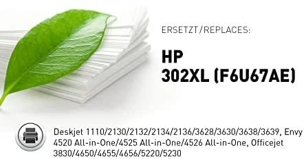 Legrand Ink KMP Patrone HP F6U67AE Nr.302 XL komp. spalva H76 - 1746.4030