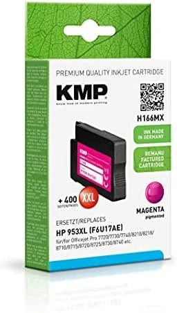 Legrand KMP 1748,4006, didelės (XL) talpos, foto rausvai raudona, dažų pagrindo rašalas, 30 ml, 2000 puslapių