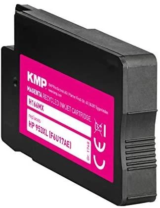 Legrand KMP 1748,4006, didelės (XL) talpos, foto rausvai raudona, dažų pagrindo rašalas, 30 ml, 2000 puslapių