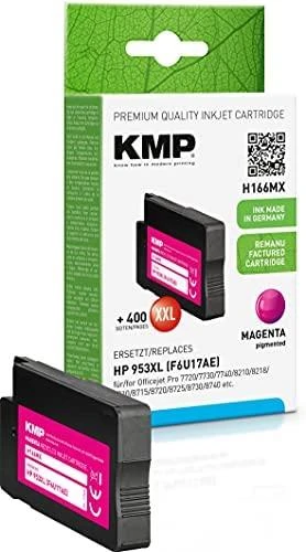 Legrand KMP 1748,4006, didelės (XL) talpos, foto rausvai raudona, dažų pagrindo rašalas, 30 ml, 2000 puslapių