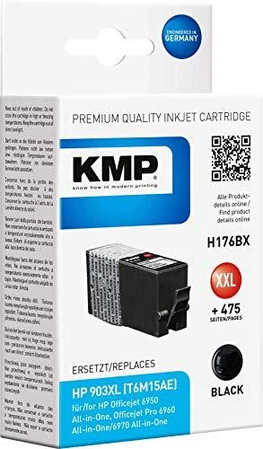 Legrand KMP H176BX rašalo kasetė juoda, suderinama su HP T6M15AE 903XXL