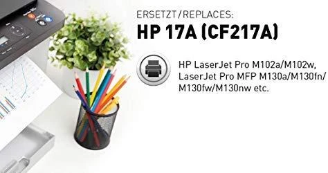 Toneris KMP Printtechnik AG Juoda, atnaujintas gaminys 17A (2541,4000)