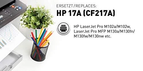Toneris KMP Printtechnik AG Juoda, atnaujintas gaminys 17A (2541,4000)