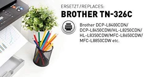 Legrand KMP toneris Brother TN-326C/TN326C žydra 3500 S. B-T62 restauruotas
