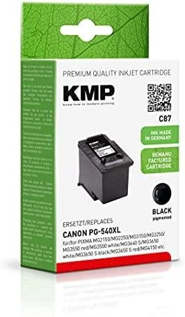 Legrand KMP C87 juoda rašalo kasetė, suderinama su Canon PG-540 XL