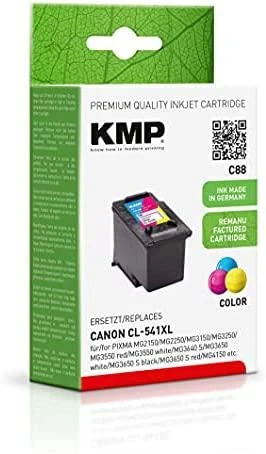 Legrand KMP C88 rašalo kasetės spalva suderinama su Canon CL-541 XL