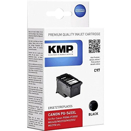 Legrand KMP C97 juoda rašalo kasetė, suderinama su Canon PG-545 XL