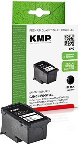 Legrand KMP C97 juoda rašalo kasetė, suderinama su Canon PG-545 XL