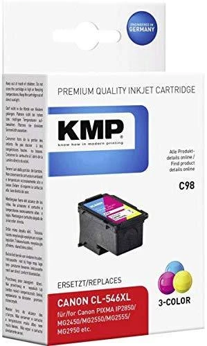 Legrand KMP C98 rašalo kasetės spalva suderinama su Canon CL-546 XL
