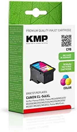 Legrand KMP C98 rašalo kasetės spalva suderinama su Canon CL-546 XL