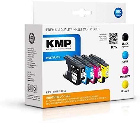 Legrand KMP KMP 1524,4805 rašalo kasetės, 4 vnt. Pakeitimai: juoda, žydra, rausvai raudona, geltona