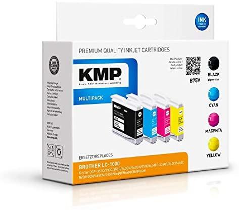 Legrand KMP 1035,4005 rašalo kasetės, 4 vnt. Pakeitimai: juoda, žydra, rausvai raudona, geltona