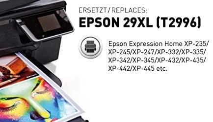 Legrand KMP E218VX Multipack BK/C/M/Y suderinamas su Epson T 2996 XL
