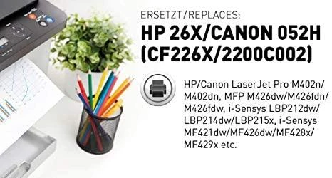 Legrand KMP Printtechnik AG KMP Toneris HP CF226X/Canon 052H juodas 12000 S. H-T245X perdirbtas