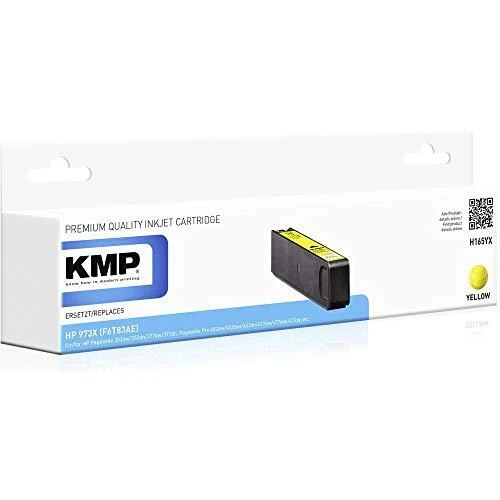 Legrand KMP H165YX, didelės (XL) talpos, geltonas, pigmentinis rašalas, 111,5 ml, 7000 puslapių