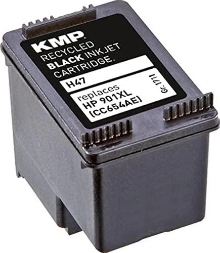 Legrand Tusz KMP KMP H47 rašalo kasetė juoda komp. į HP CC 654 AE Nr. 901XL – 1711 4541