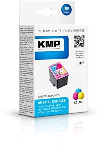 Legrand KMP H76 rašalo kasetės spalva suderinama su HP CH 564 EE