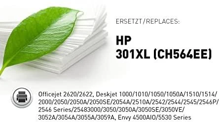 Legrand KMP H76 rašalo kasetės spalva suderinama su HP CH 564 EE