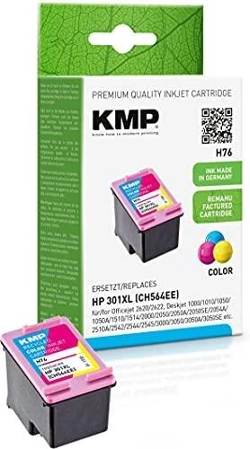 Legrand KMP H76 rašalo kasetės spalva suderinama su HP CH 564 EE
