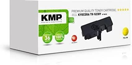 KMP K-T83YX Toneris geltona suderinama w. Kyocera TK-5230 Y