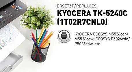 Kyocera Carruzzo KMP K-T84C tonerio kasetė 1 vnt Derantis Žydras