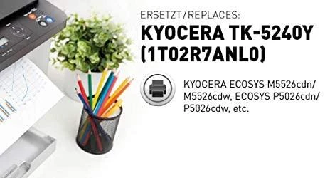 Kyocera KMP K-T84Y kaseta su tonerem 1 vnt. Zamiennik Geltonas