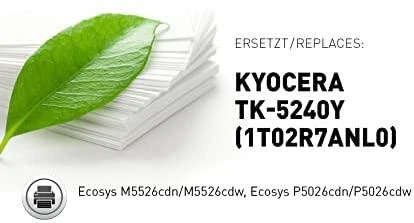 Kyocera KMP K-T84Y kaseta su tonerem 1 vnt. Zamiennik Geltonas