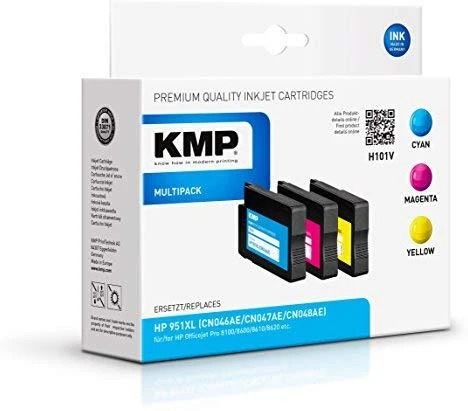 Legrand KMP KMP H101V Multipack C/M/Y rašalo kasetė su HP 951 XL – 1723.4050
