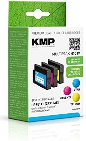 Legrand KMP KMP H101V Multipack C/M/Y rašalo kasetė su HP 951 XL – 1723.4050