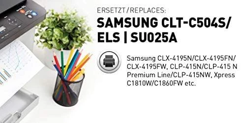 Legrand Toneris KMP Samsung CLT-C504S, žydras, SA-T58 - 3511,0003