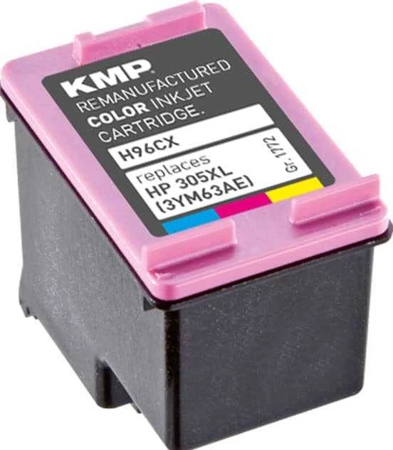 Legrand KMP Printtechnik AG KMP Patrone HP 3YM63AE Nr.305XL spalva 400 Seiten 12ml H96CX perdirbta