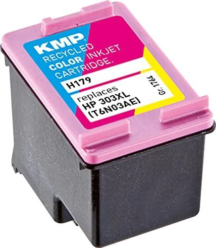 Legrand KMP H179 rašalo kasetė, 3 spalvų suderinama su HP T6N03AE 303 XL