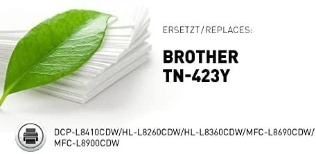 Legrand KMP Printtechnik AG KMP toneris Brother TN-423Y/TN423Y geltonas 4000 psl. B-T101X perdirbtas