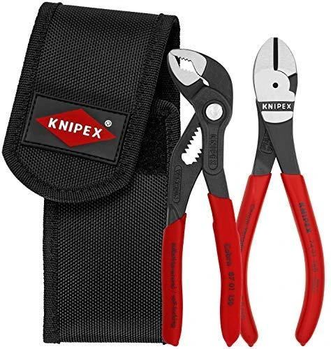 KNIPEX mini replės rinkinys diržo įrankių maišelyje