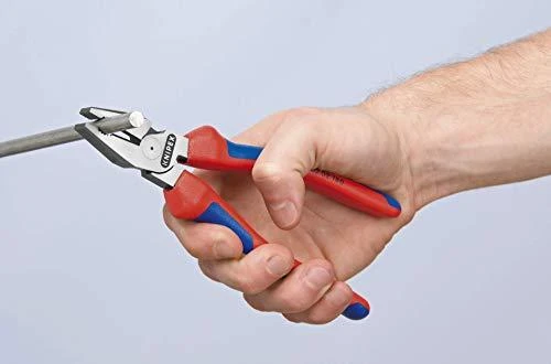 Kombinuotos didelės svertinės jėgos replės KNIPEX 0202180