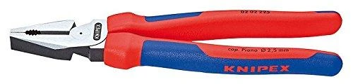 Kombinuotos replės, multi-component rankenomis 225mm, Knipex