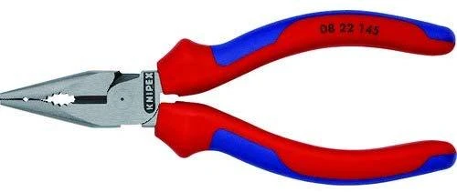 Kombinuotos replės siaurėjančiais galais KNIPEX 0822