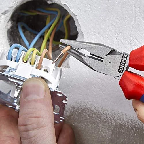 Kombinuotos replės siaurėjančiais galais KNIPEX 0822
