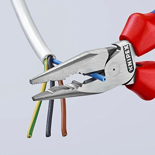 Kombinuotos replės siaurėjančiais galais KNIPEX 0822