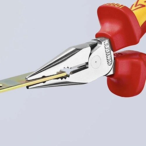 Elektrikų replės siauromis žiaunomis KNIPEX 0826145