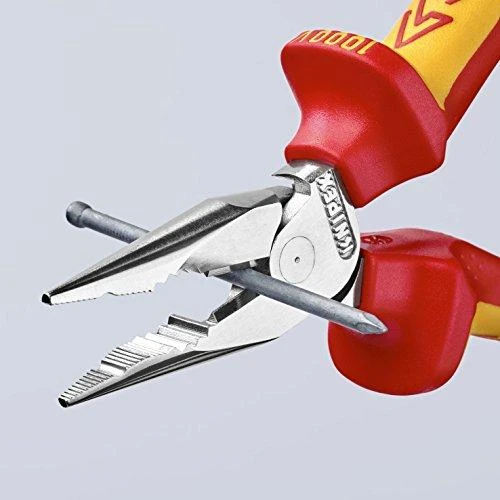 Elektrikų replės siauromis žiaunomis KNIPEX 0826145