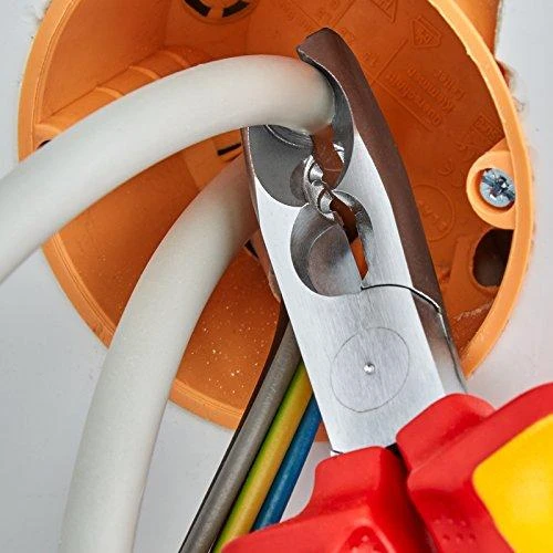 Kabelių nužievinimo replės D8-13mm + 1,5/2,5mm3 VDE, Knipex