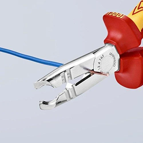 Kabelių nužievinimo replės D8-13mm + 1,5/2,5mm3 VDE, Knipex