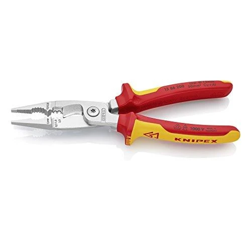 Replės elektrikui VDE 200mm, Knipex
